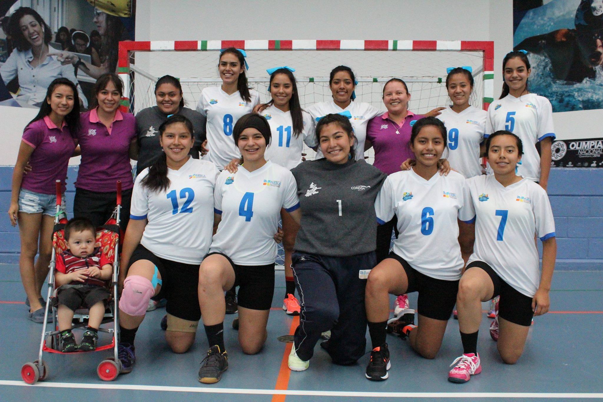 Equipo Handball Sala Del Estado De Puebla