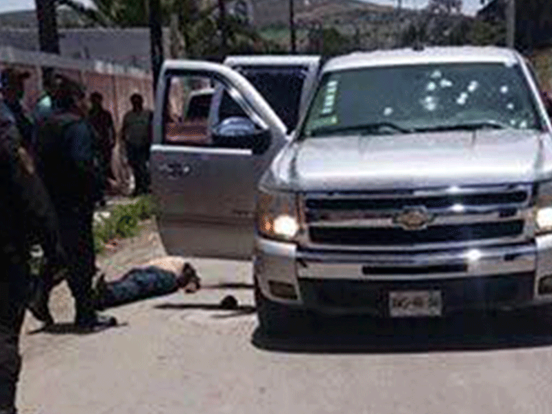Dos muertos tras balacera en Cañada Morelos