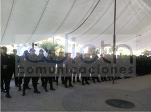 Policía Protesta En Palacio Municipal