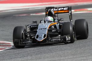 Alfonso Celis Jr., pretemporada F1 Barcelona 2016