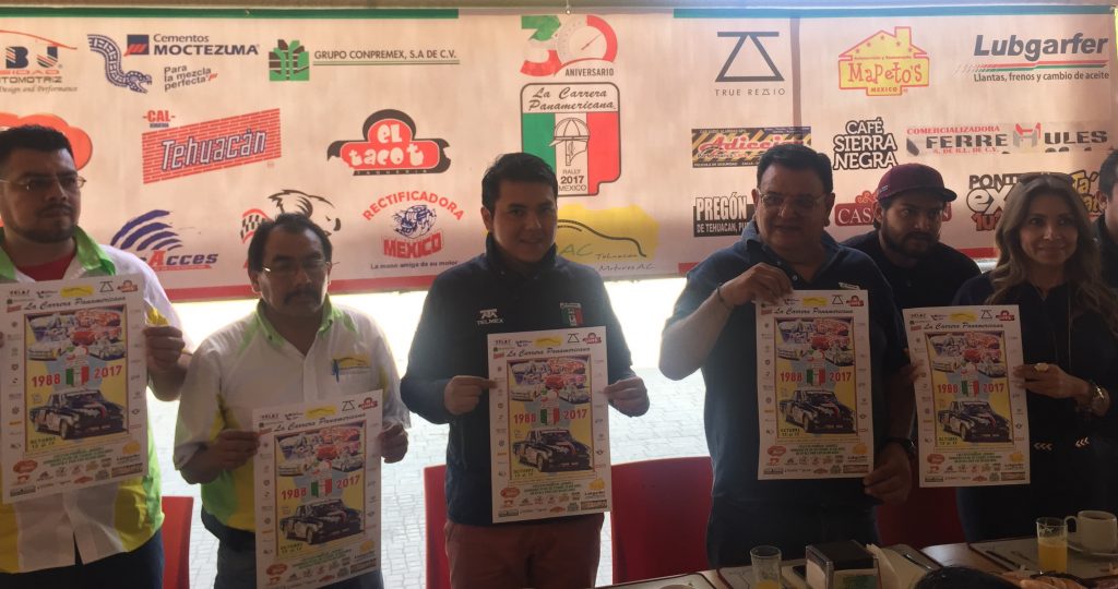 Rueda de prensa Carrera Panamericana