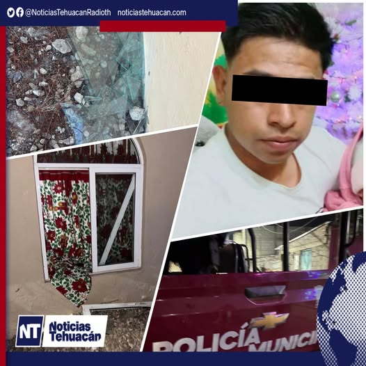 Policía Municipal asegura a sujeto señalado por vecinos en Lázaro Cárdenas Sur.